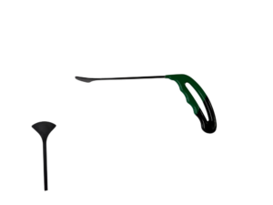 1-Piece Whale Tail PDR Tool - 20 cm / 5 cm (Tip Size)