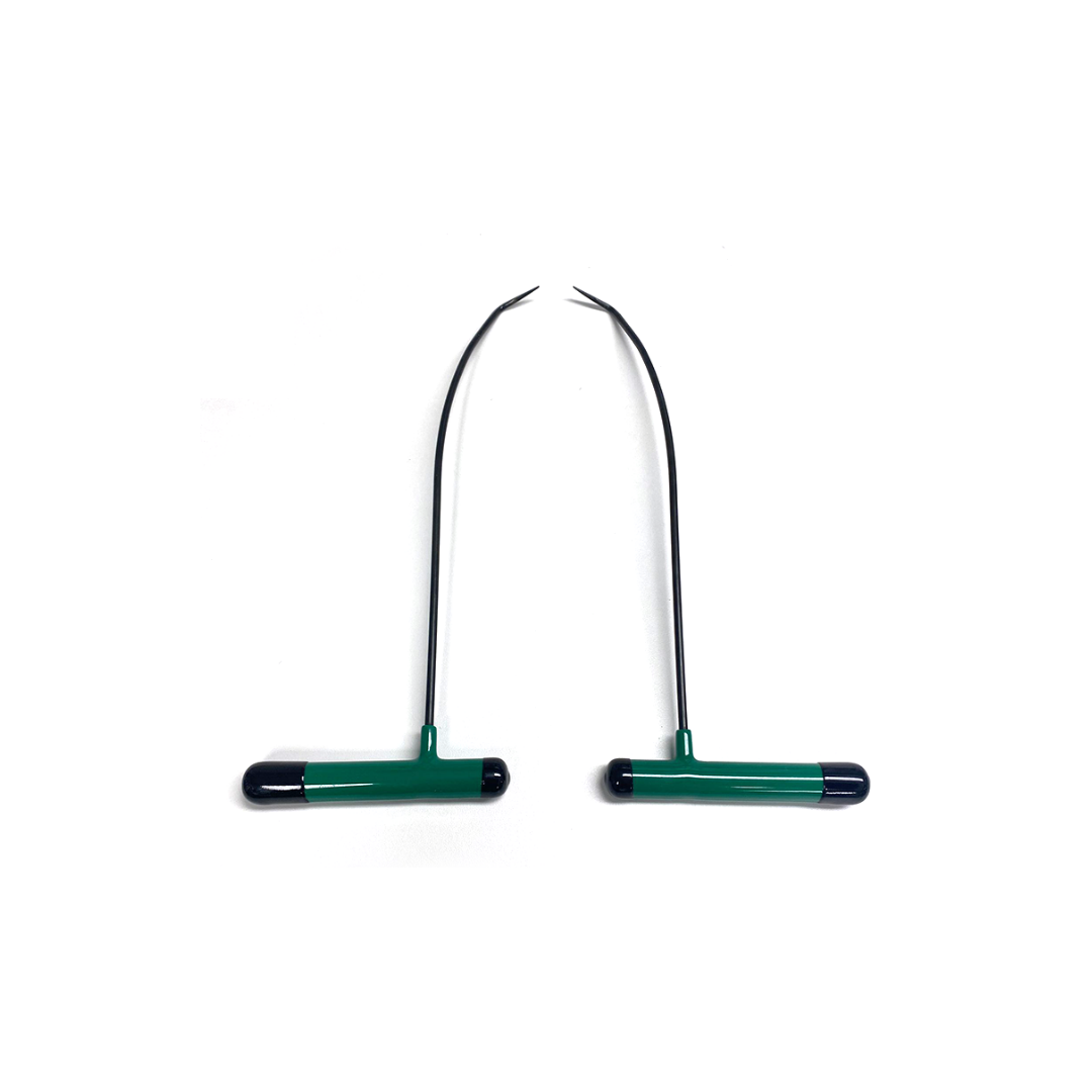 2-Piece Curved PDR Rod Set – 30cm, Ø5mm (Sharp Tip)