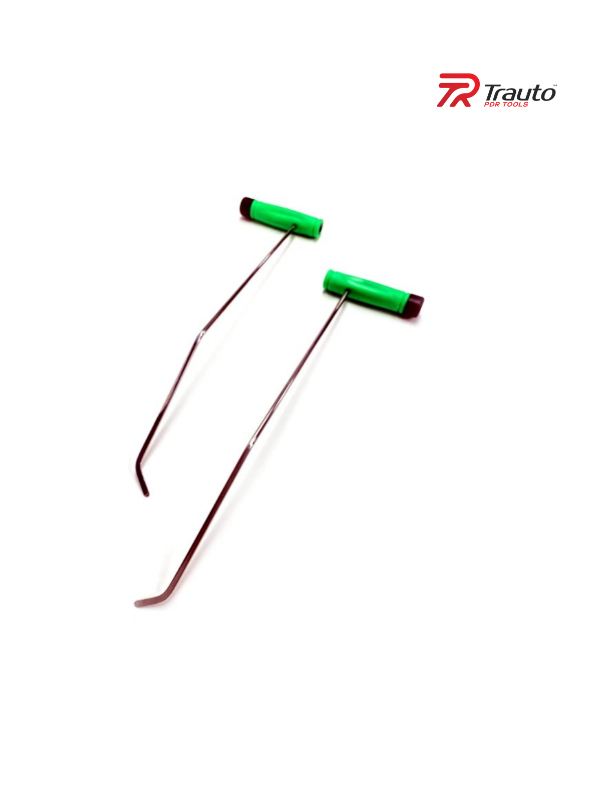 2-Piece Double Bend Curved PDR Rod Set (Round Tip)