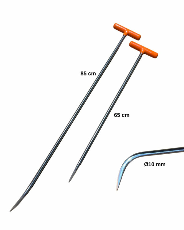 2-Piece Single Bend PDR Rod Set (Sharp Tip)