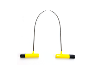 2-Piece Single Bend Curved PDR Rod Set - 45 cm (Sharp Tip)