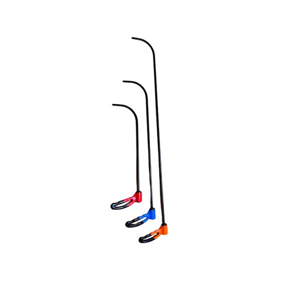 3-Piece Adjustable Handle Rod Set (Round Tip)