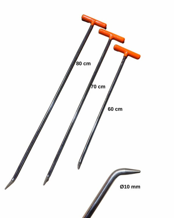 3-Piece Single Bend PDR Rod Set (Pointy Tip)