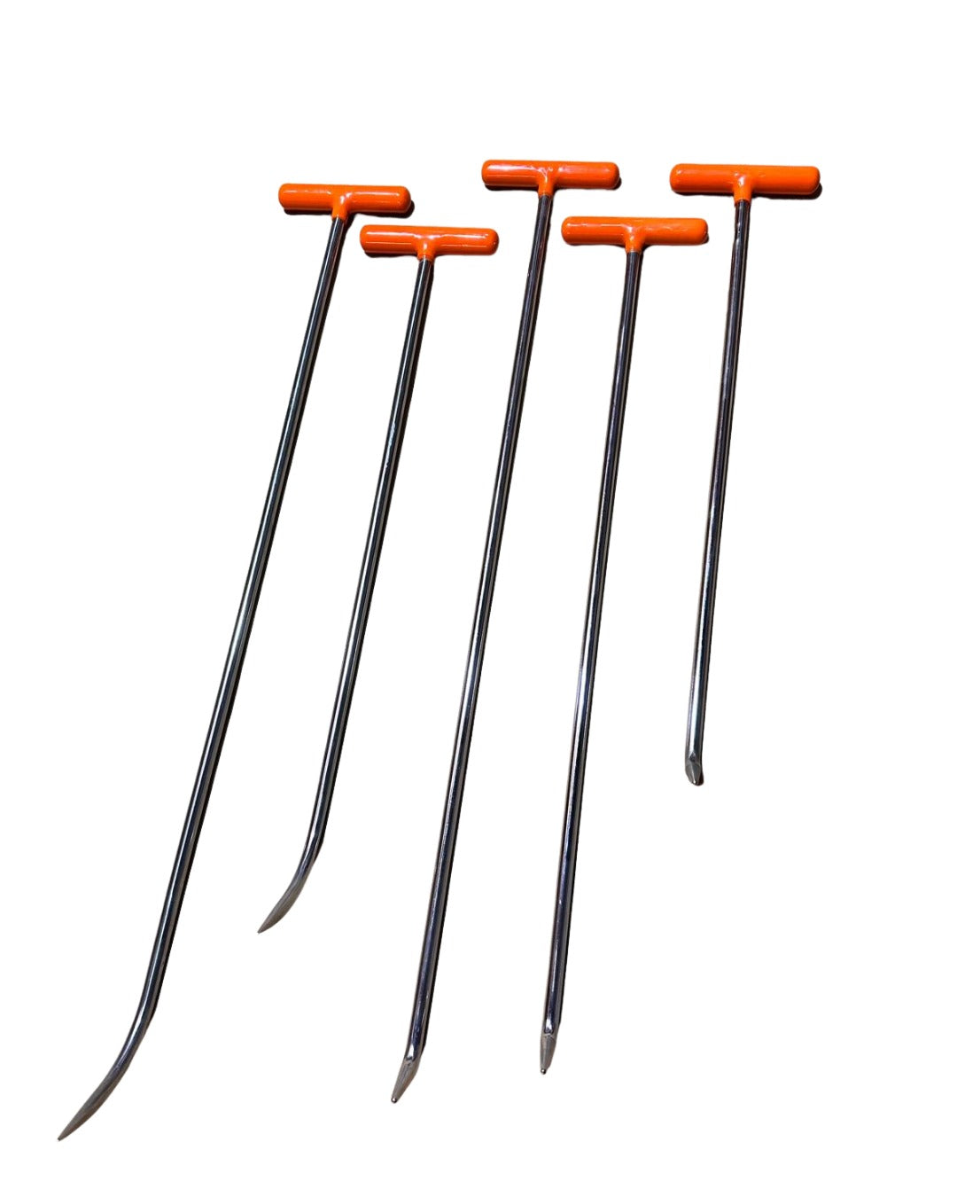 5-Piece Single Bend PDR Rod Set (Sharp Tip - Pointy Tip)