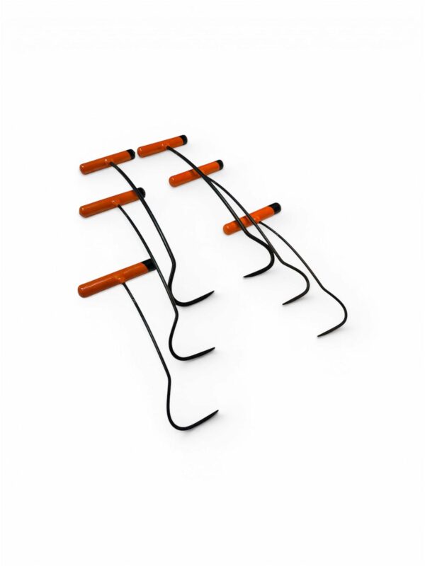6-Piece Curved Hook PDR Rod Set (Sharp Tip)