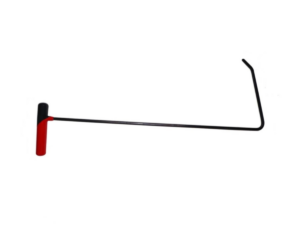 Double Bend Angled PDR Rod - 60 cm / 8 mm (Round Tip)