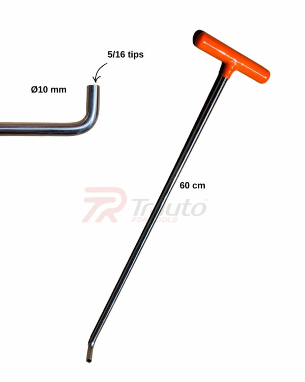 Single Bend PDR Rod 5/16 Thread Size (Interchangeable Tip)